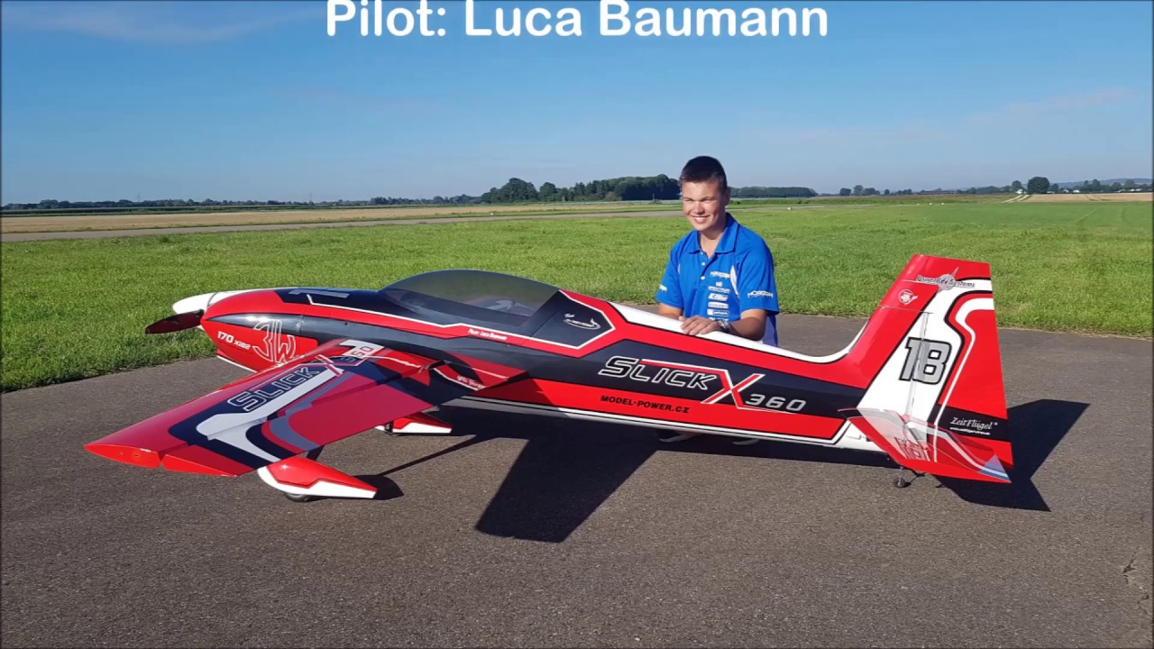 Horizon Airmeet 2019 Showflug mit der Slick X360 von Luca Baumann