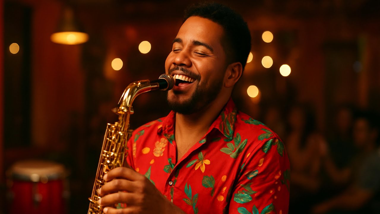 💃Salsa Saxophone – Hot Latin Dance Beats for Your Night | Saxophone Vibes Official🌶️#latindance