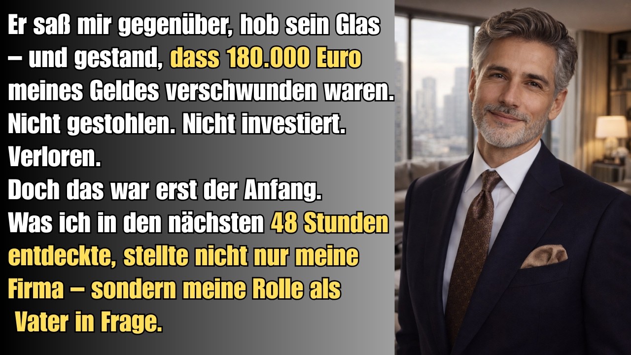Zwischen Vaterliebe und Verantwortung: Die 180.000-Euro-Entscheidung