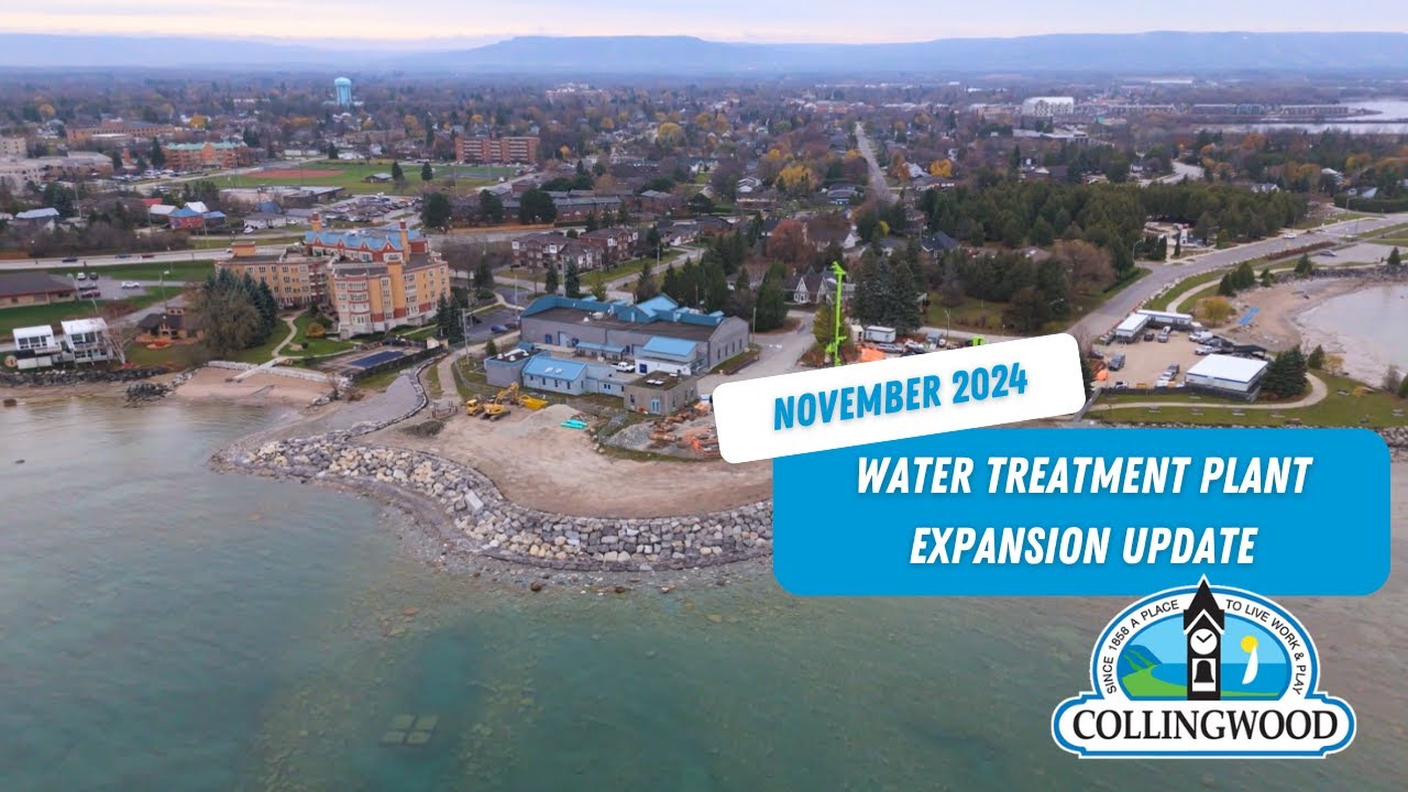 Collingwood Water Treatment Plant Expansion Update: November 2024