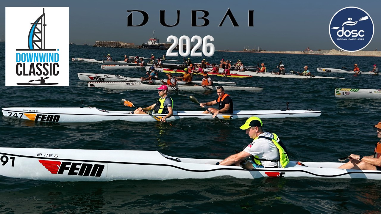 36 PADDLERS  - ONE MISSION - DUBAI DWC RACE
