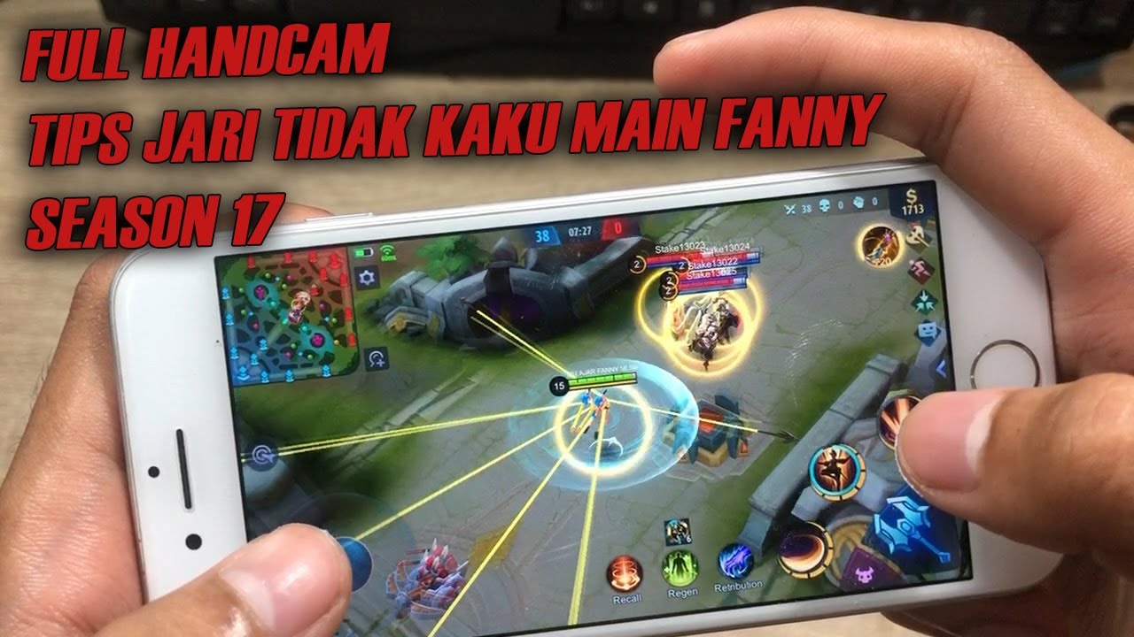 Tutorial Fanny Pemula Season 17 Tips Jari Tidak Kaku/Lincah Main Fanny