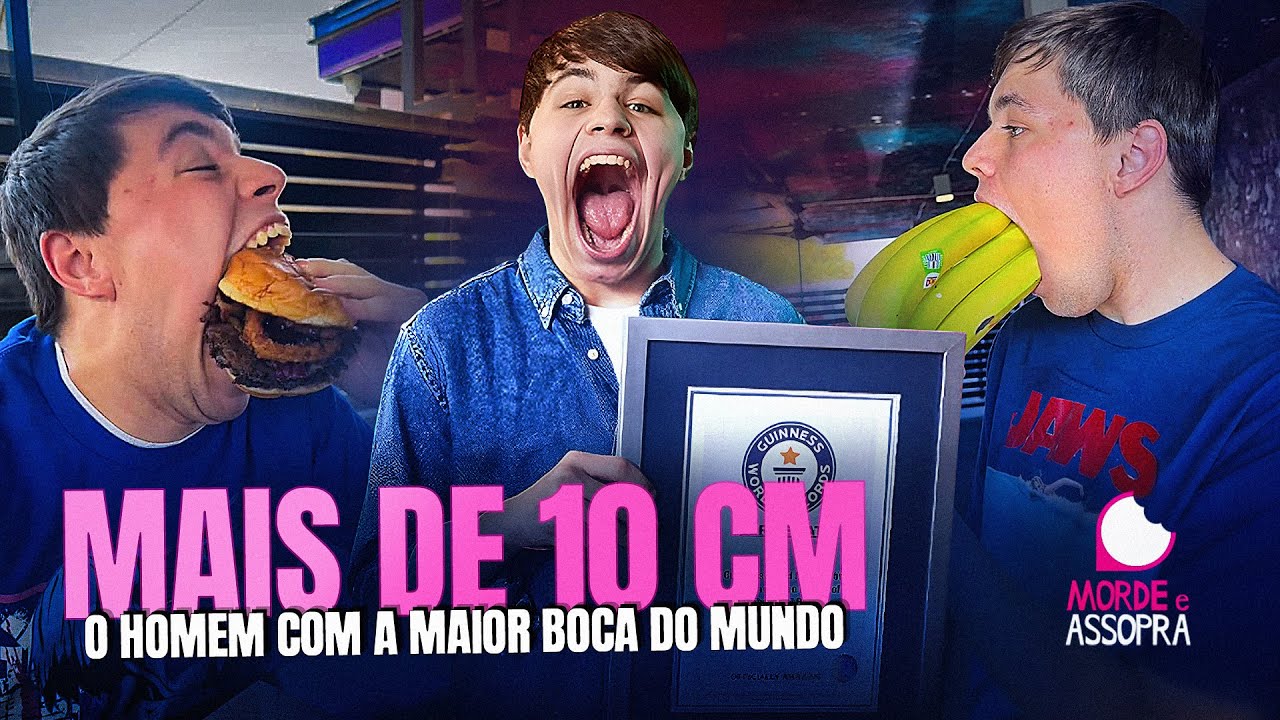 HOMEM COM MAIOR BOCA DO MUNDO VOLTA A VIRALIZAR NAS REDES | MORDE E ASSOPRA | 13/11/2025