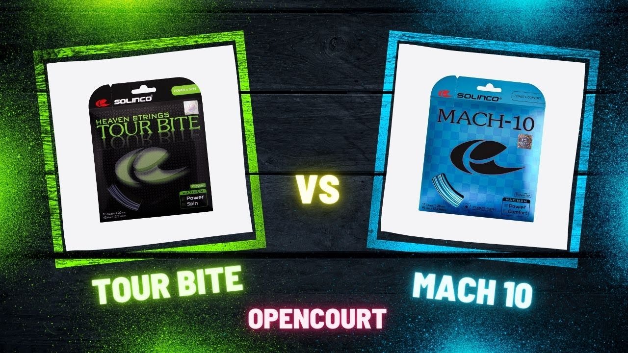Solinco Showdown — Tour Bite против Mach 10 — что лучше?