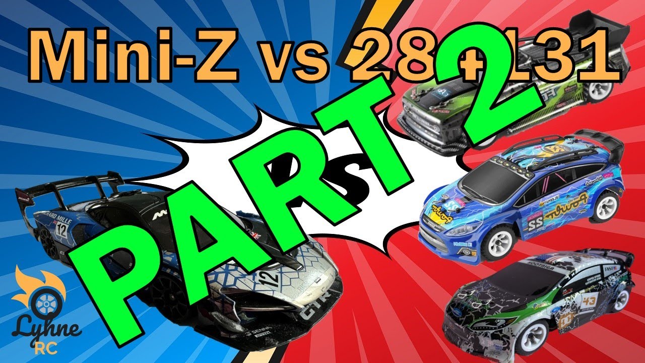 WLToys 284131, 284010, K989 vs Kyosho Mini-Z. PART 2