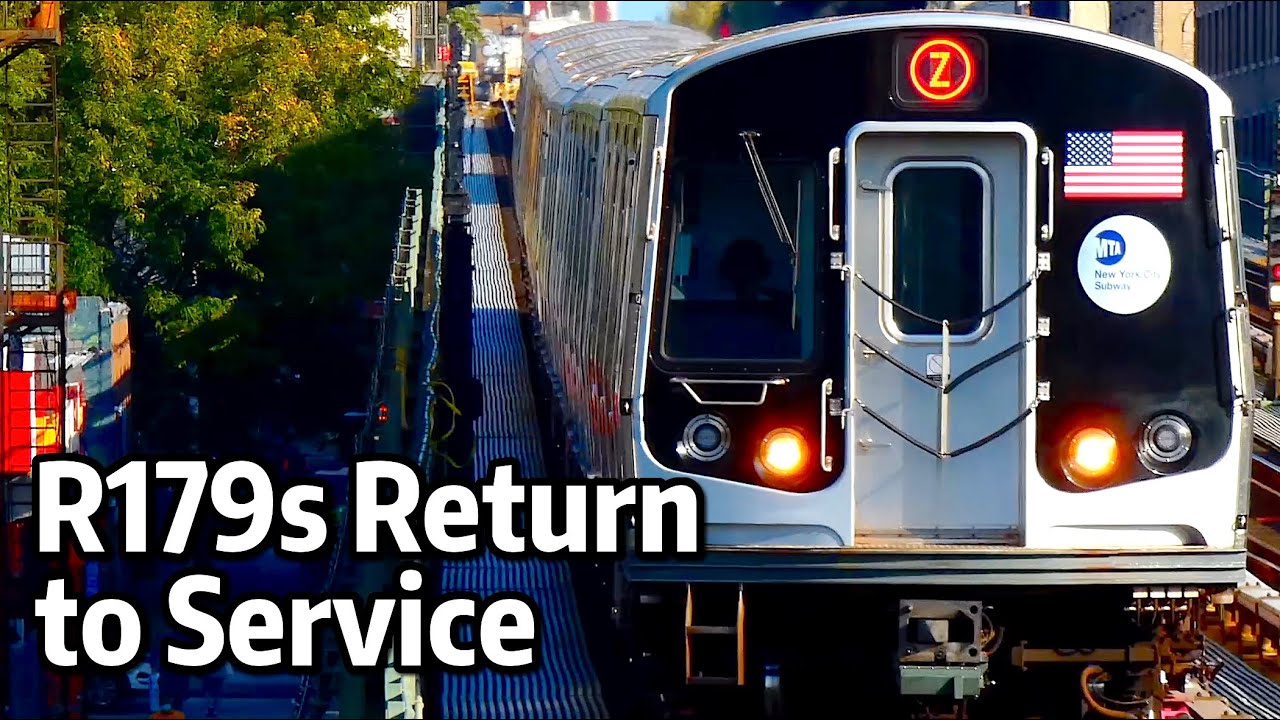 ⁴ᴷ⁶⁰ R179s Return to Service on the J and Z Lines