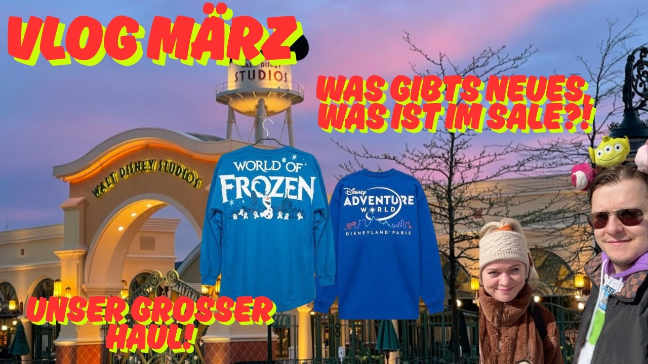 Was gibt’s NEUES im Disneyland Paris?! 🏰 Merch, Sale & Shopping Haul