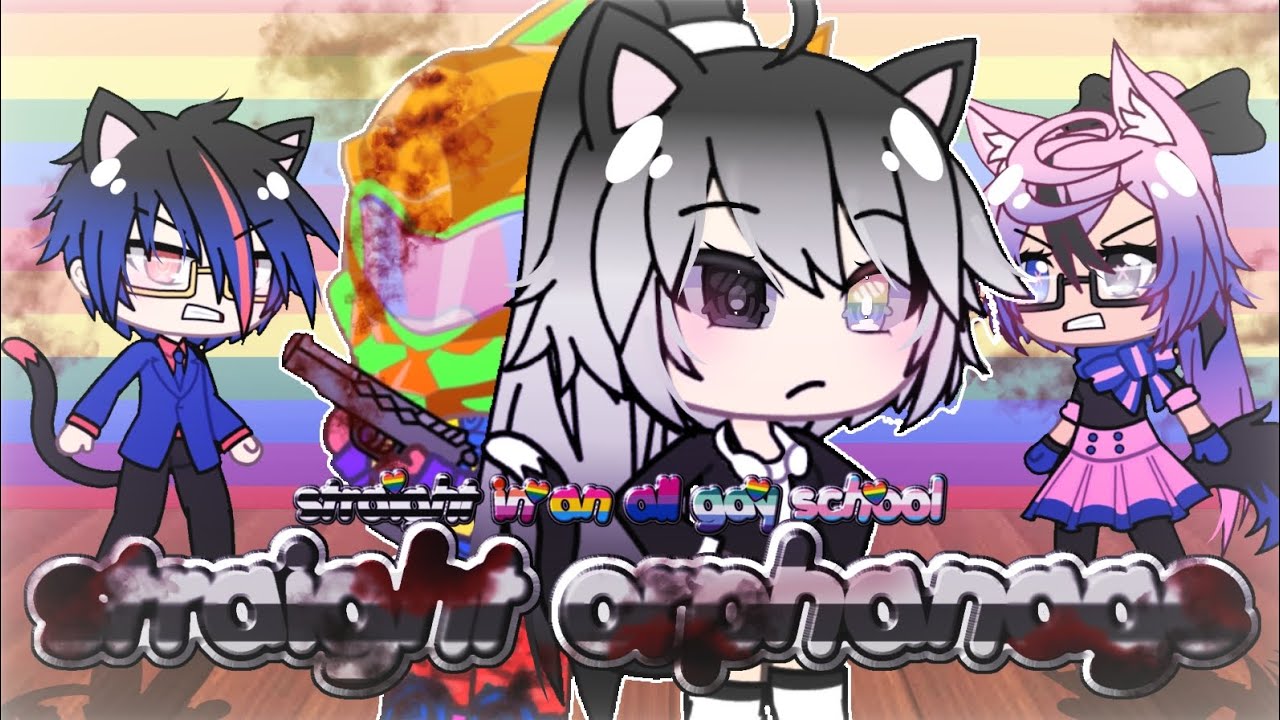 Straight Orphanage Part 2 Straight in all Gay School | original GLMM | satire |voiced | gacha |13+‼️