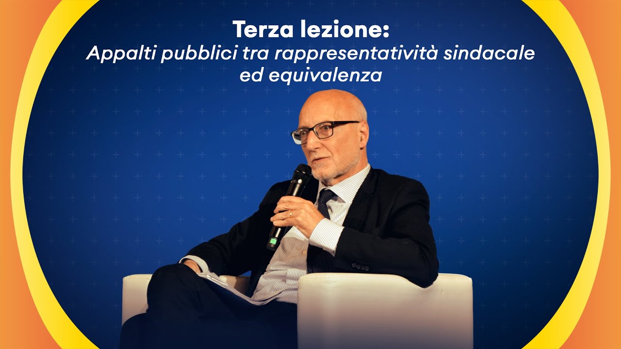 Apotheke 2025 - Terza lezione: appalti pubblici tra rappresentatività sindacale ed equivalenza