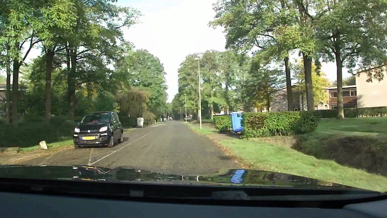 The co-drivers view: Nassau-Dietzkazerne