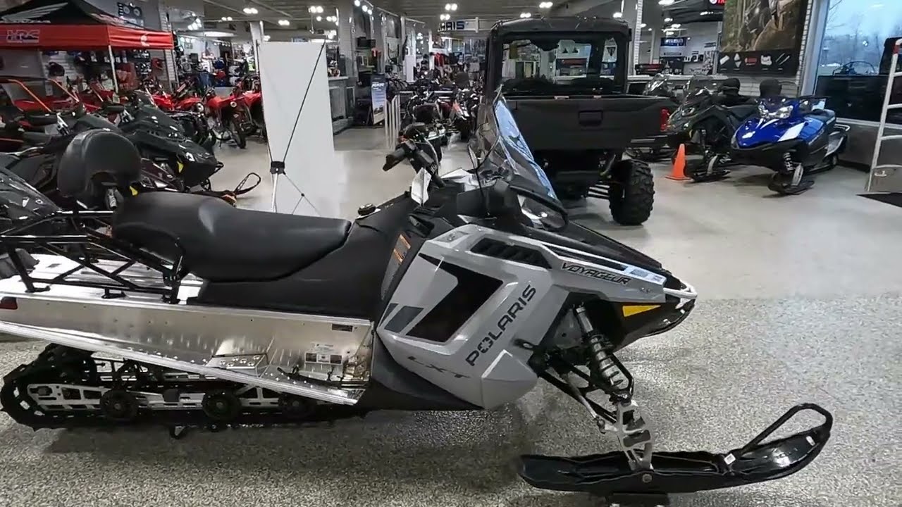 New 2025 Polaris 550 Voyager LXT Snowmobile For Sale In Lakeville, MN