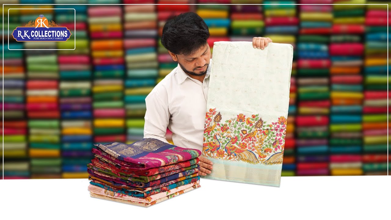 Daily Wear Crushed Silk & Maheshwari Silk Sarees I Wholesale Shop I @Rkcollectionssarees