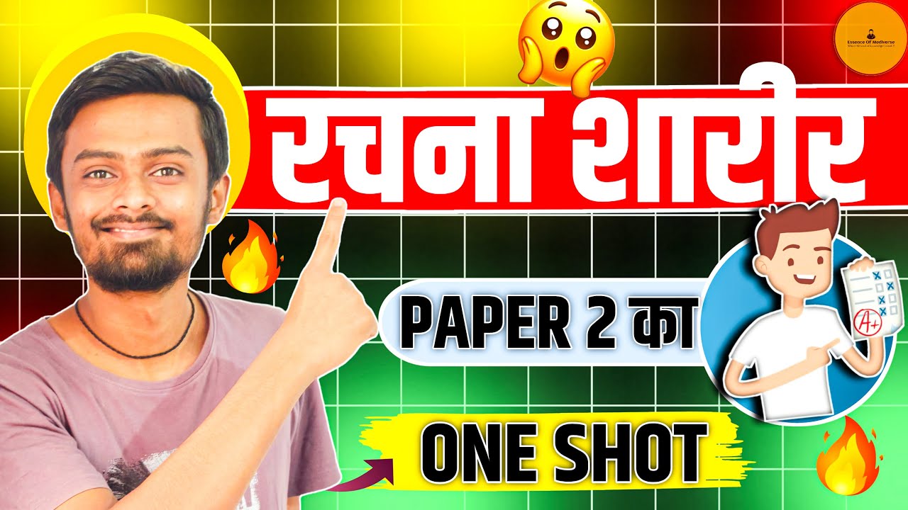 रचना शारीर BAMS 1st Year⚡| ONE SHOT🎯|PAPER 2✅| Important Topics Covered🥇
