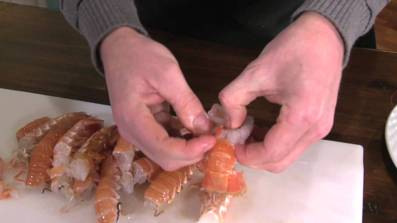 Klargøring af jomfruhummer - Skagenfood.dk