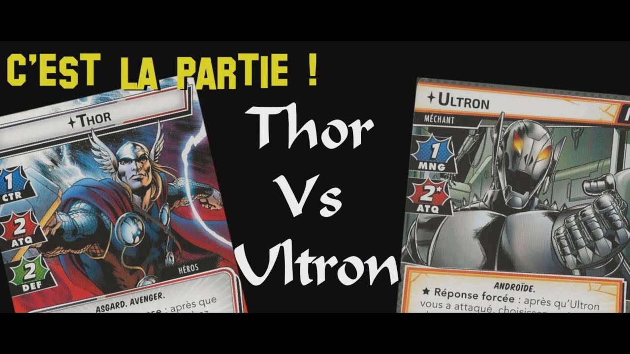 Partie Thor contre Ultron : Marvel Champions