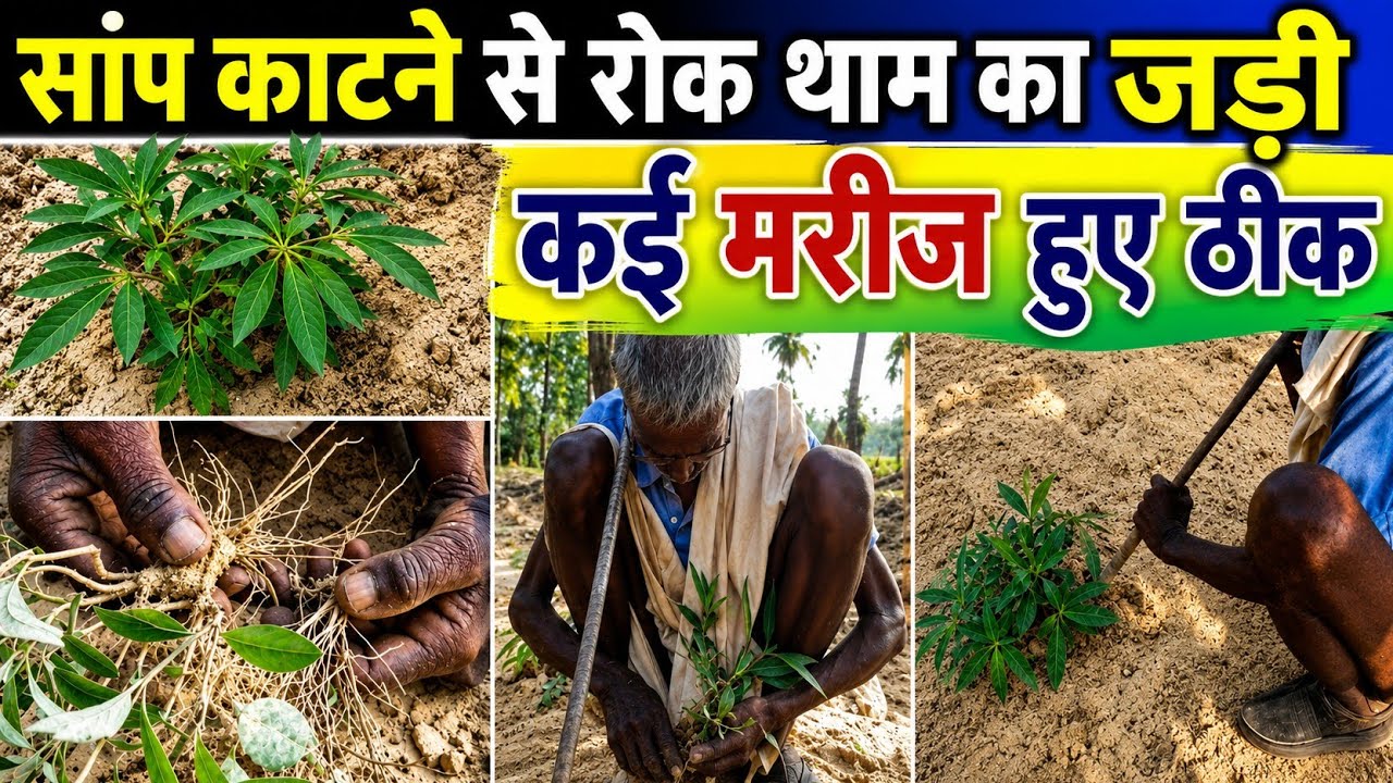 सांप के काटने से विश उतारने के लिए स्पेशल जड़ी इस बैध के पास 