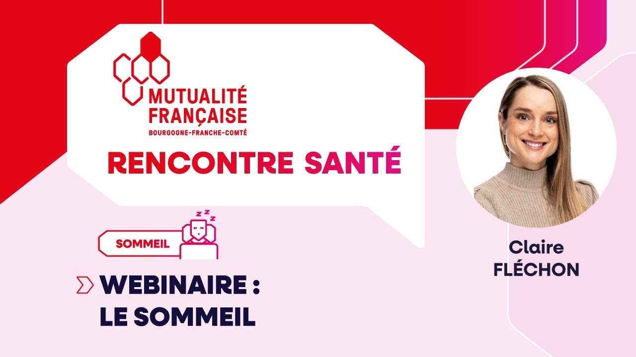 Webinaire : Le sommeil