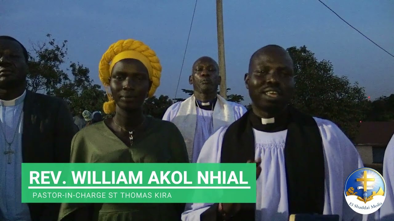 3. Speeches at St Thomas Kira |Swearing in of Rev. William Aköl Nhial as Pastor in charge