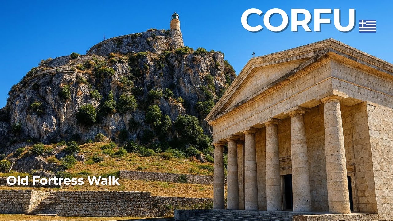 Corfu Old Fortress Walk | History, Sea Views & One of the Top Attractions in Corfu