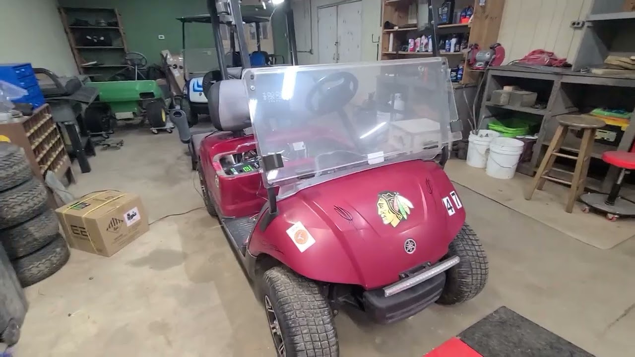 Update on the club car and a new eco battery instal 