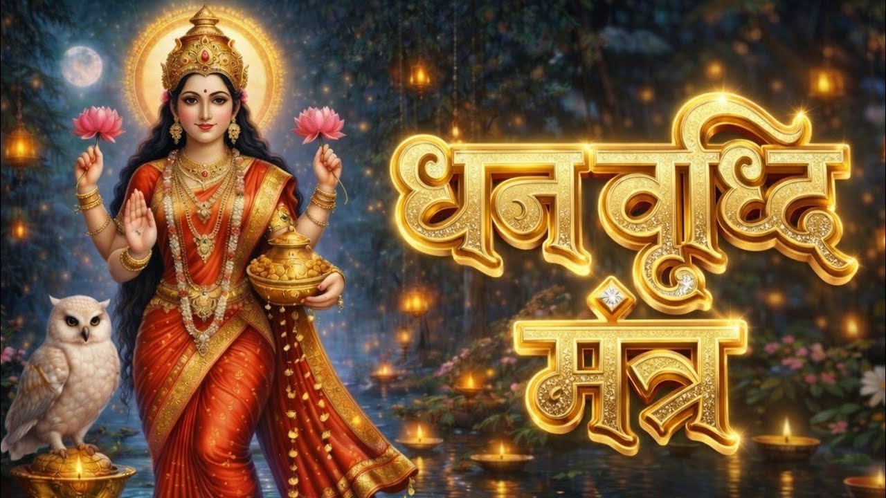 धन वृद्धि मंत्र 2026 | महालक्ष्मी स्तुति | Powerful Wealth & Prosperity Attraction Mantra