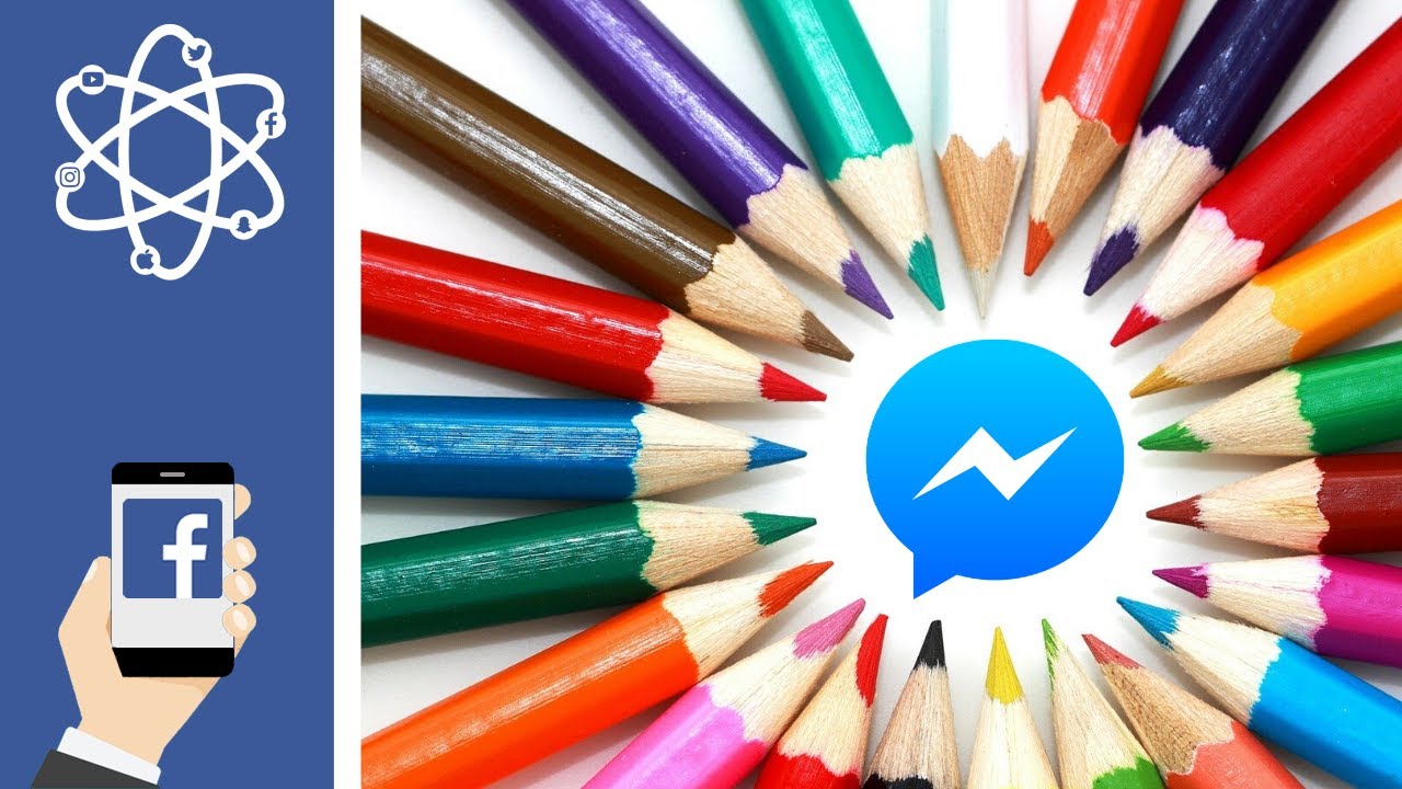 Personnaliser les couleurs d'une conversation Facebook Messenger