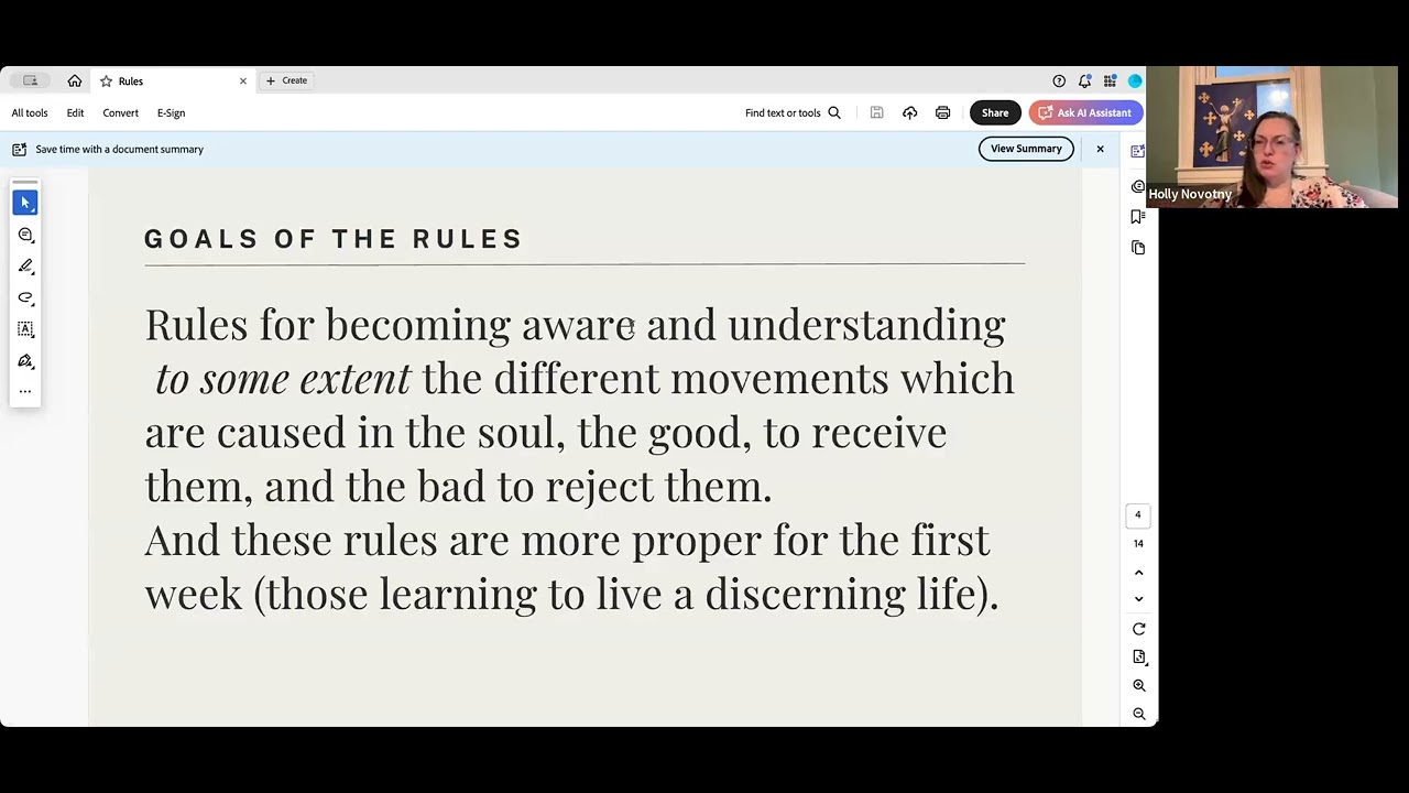 Rules of Discernment -- Holly Novotny
