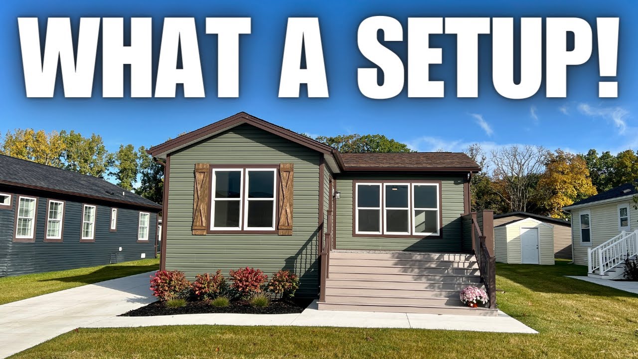 I CAN'T KEEP MY EYES OFF THIS UNIQUE MODULAR HOME setup! Prefab House Tour