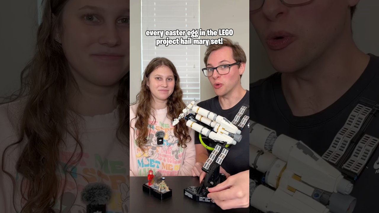 did you know about all of these easter eggs in the LEGO project hail mary set? 👎👎👎