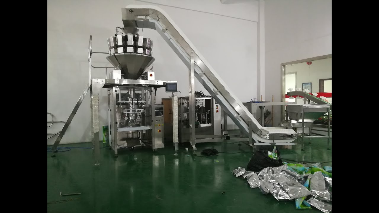 frozen dumplings packing machine