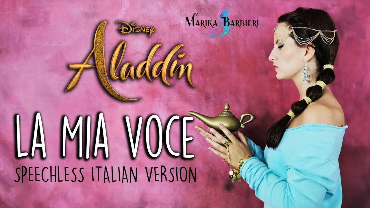 LA MIA VOCE - ALADDIN || Speechless Italian Piano Cover by Marika Barbieri