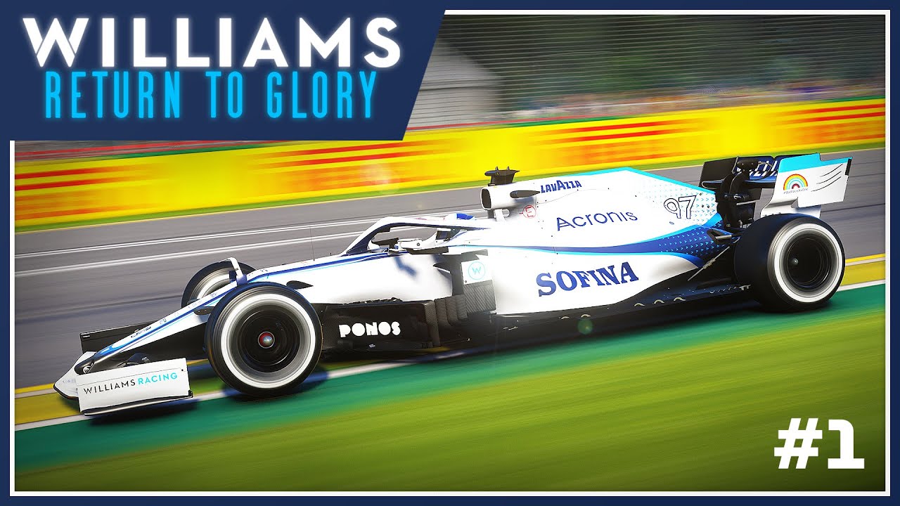 F1 2020 Williams Road To Glory Part 1 (110% AI Australian GP)