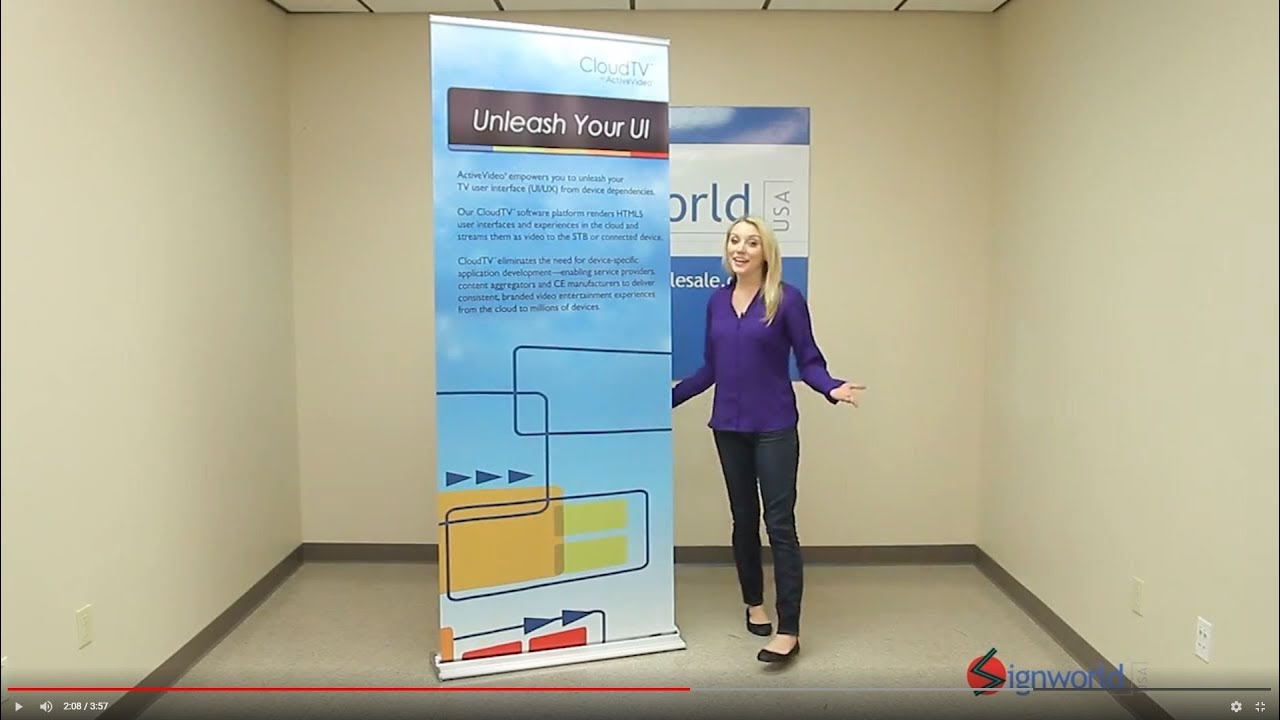 HD Retractable Banner Stands