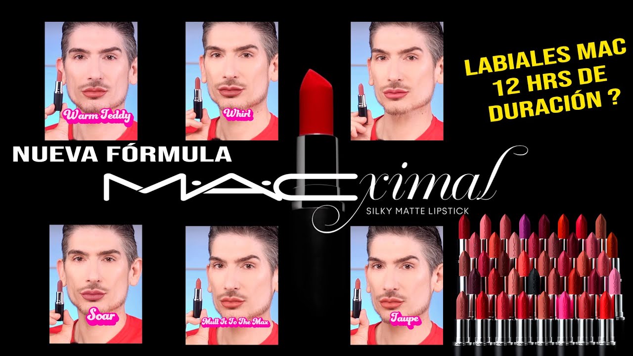 NUEVOS LABIALES MAC | NUEVA FORMULA MATE HIDRATANTE | VALEN LA PENA ??