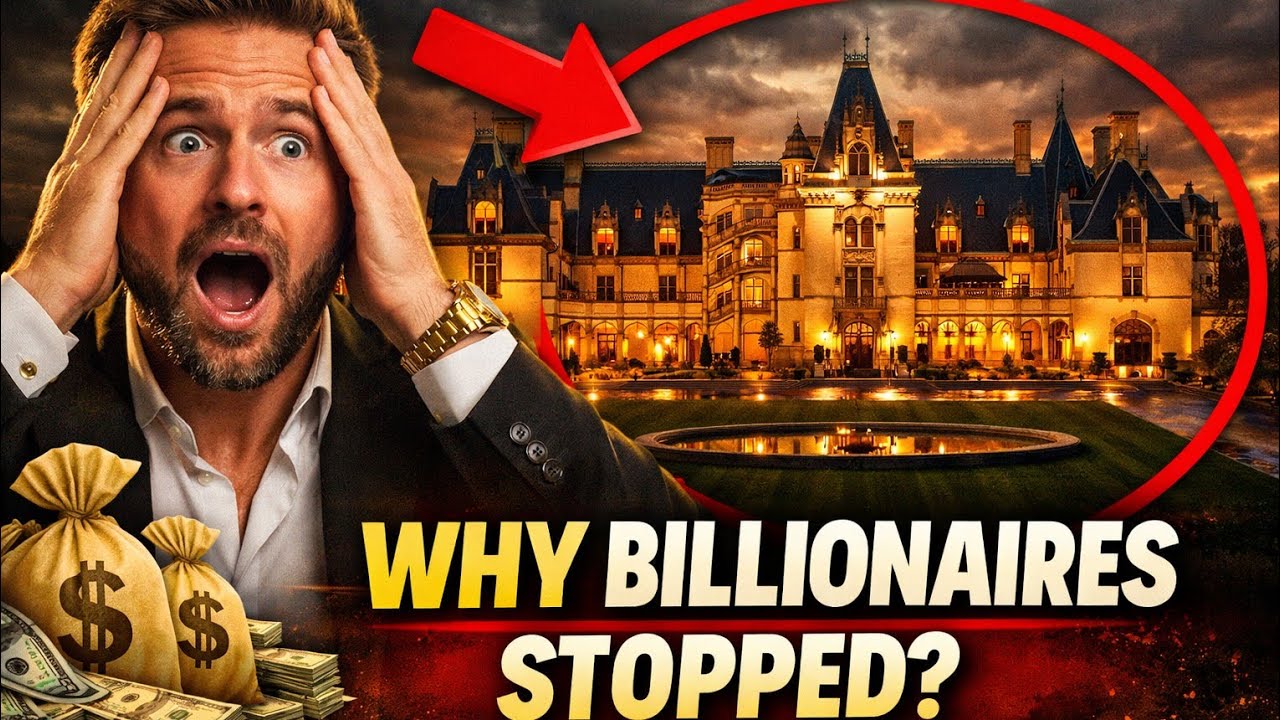 Billionaires stopped building grand mansions like the Biltmore