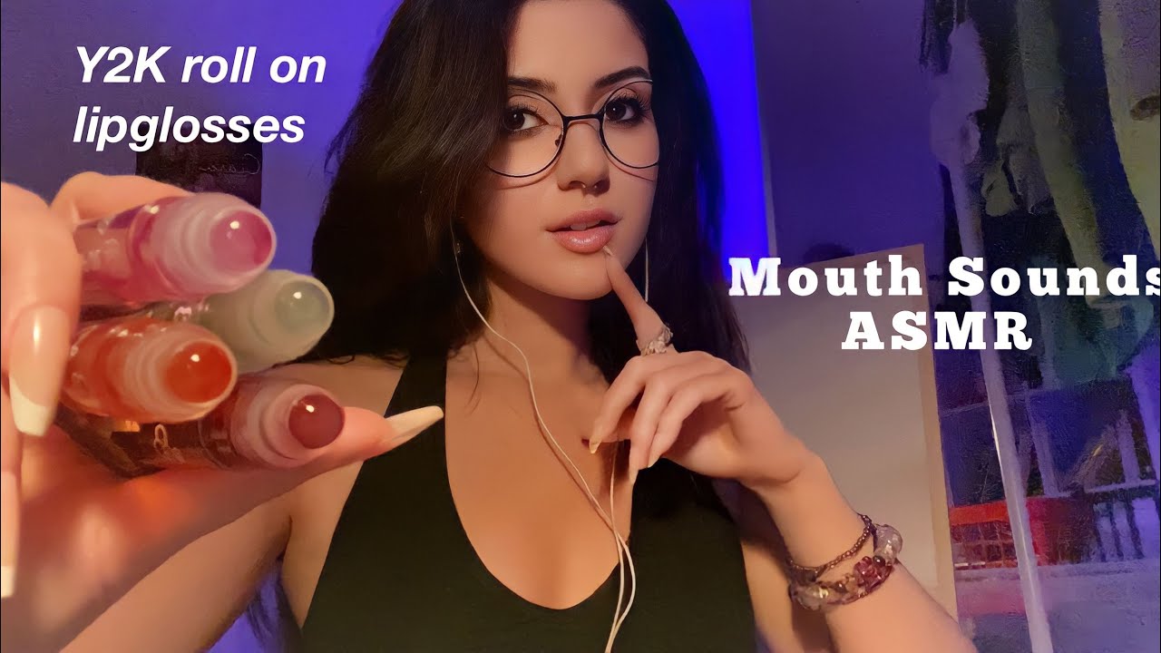 ASMR Fixing You Up I Y2K Lip Gloss Roll on, Mouth Sounds, Personal Attention