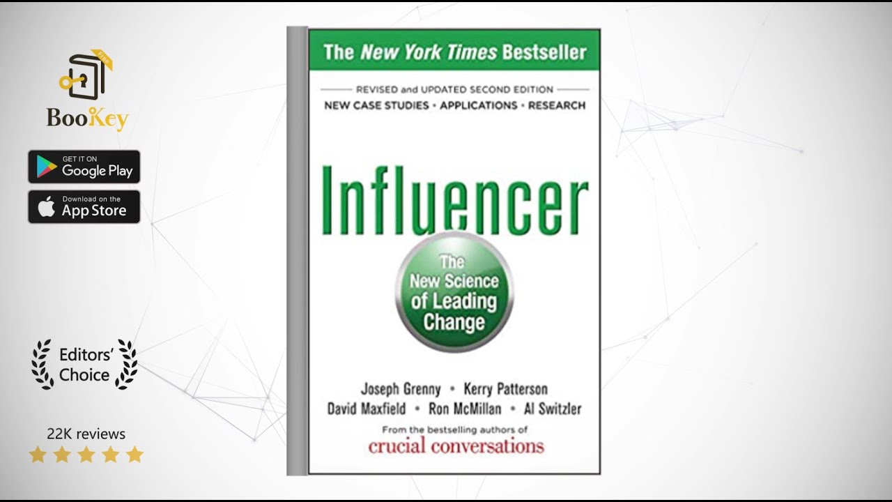 Influencer   Book Summary By Joseph Grenny   The New Science of Leading Change, Second Edition