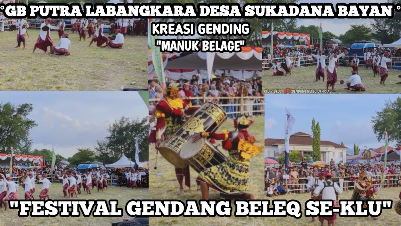 PENAMPILAN MEMUKAU DARI GB PUTRA LABANGKARA PADA FESTIVAL GB SE-KLU TAHUN 2025