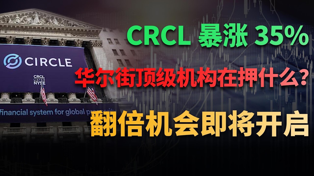 比特币冲击7万美元！CRCL却暴涨35%，华尔街顶级机构在押什么？#美股 #财经 #美股分析