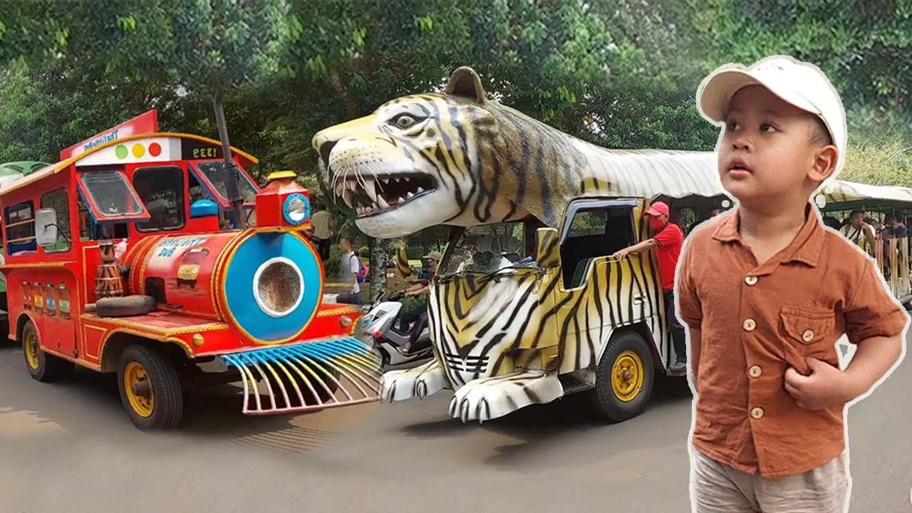 KERETA WISATA RAGUNAN I Ragunan Zoo Train