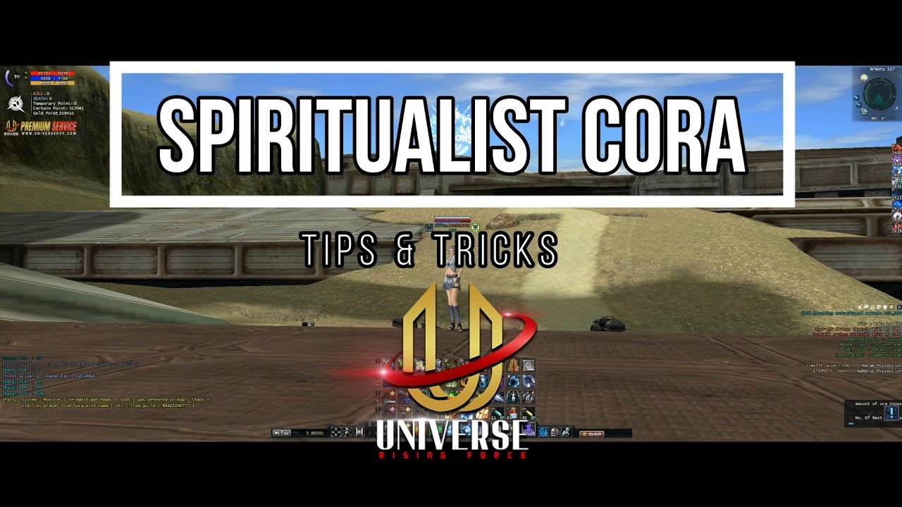 Tutorial Spiritualist Atau Mage CORA RF Universe. COCOK UNTUK YANG FAST HAND!