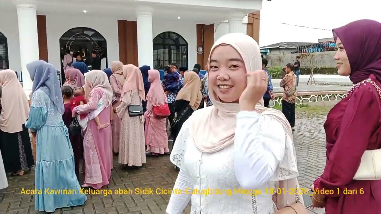Acara Pernikahan Putra bungsu Abah Sidik Kp. Cicinta Curugbitung, Minggu 18 Jan 2026_Video 1