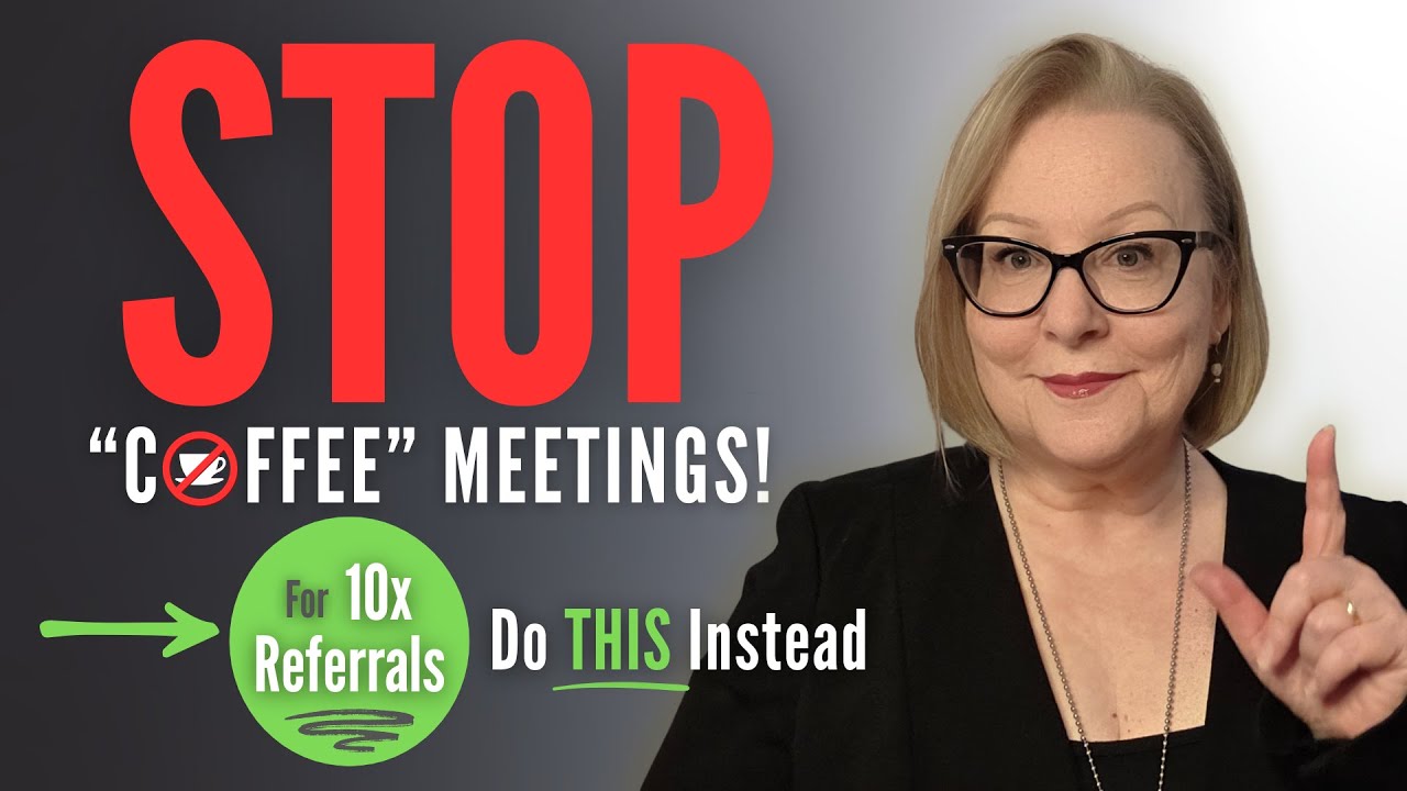 Master Networking Coffee Meetings! | Do THIS for 10x More Referrals  (Networking for Coaches)
