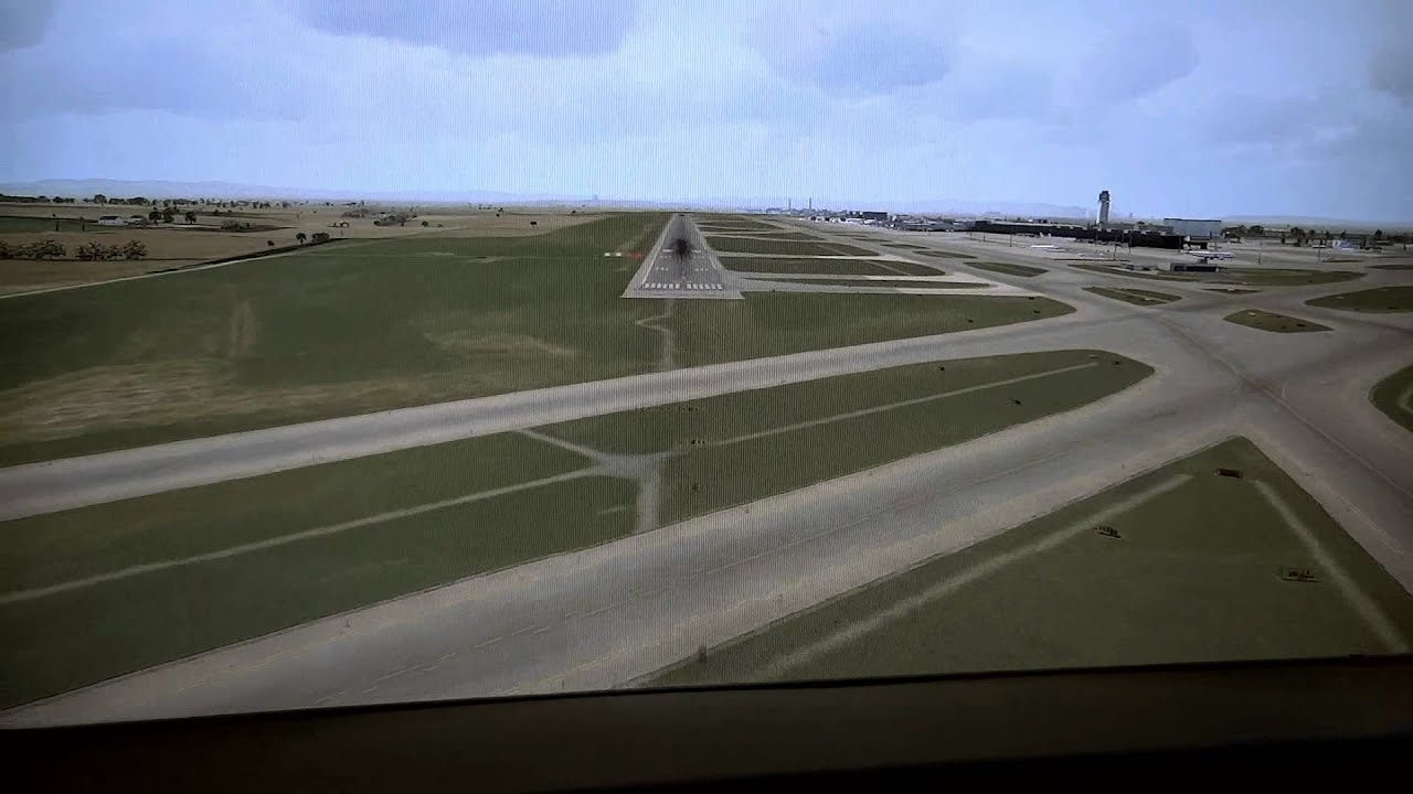 Home built cockpit landing ATR 72
