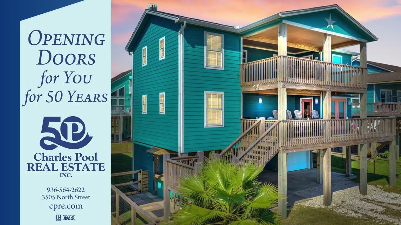 Income-Producing, Beachfront Home for Sale in Crystal Beach; 3-Bed, 3-Bath, Turnkey Investment