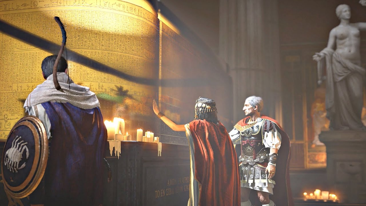 Assassin's Creed Origins &mdash; Поиск гробницы Александра Великого и катсцена
