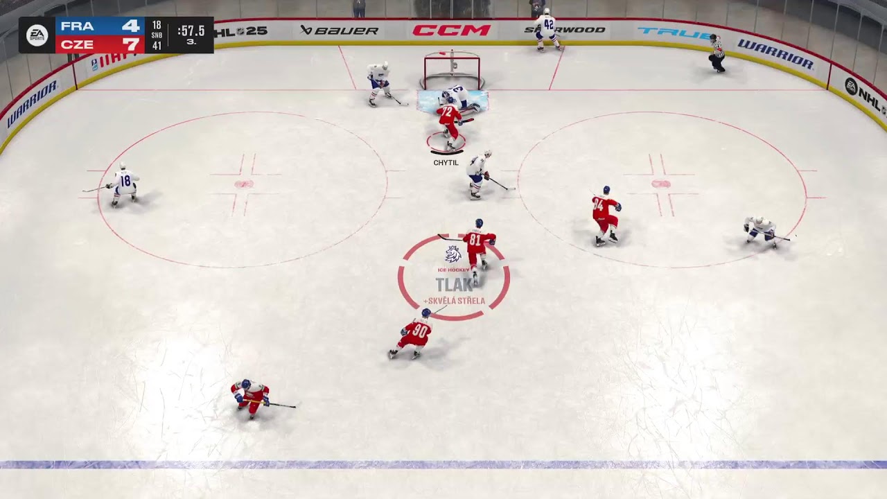 Francie vs česko predikce nhl25