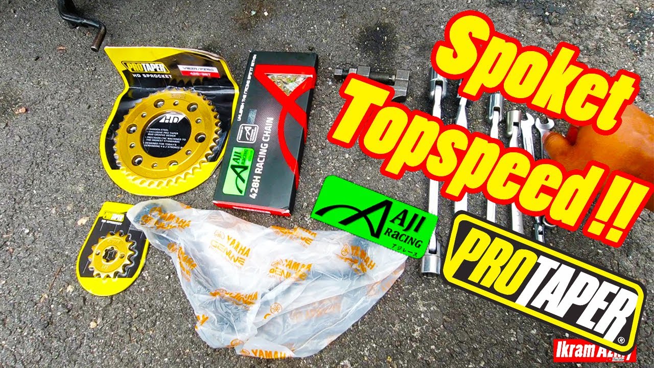 Cara Tukar Rantai dan Sprocket || Y15ZR || Tutorial