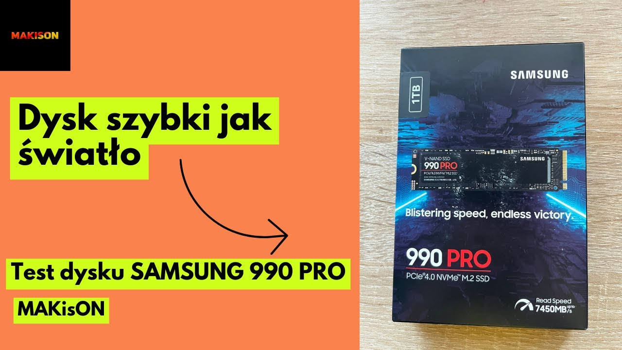 Dysk szybki jak światło czyli test dysku Samsung 990 PRO