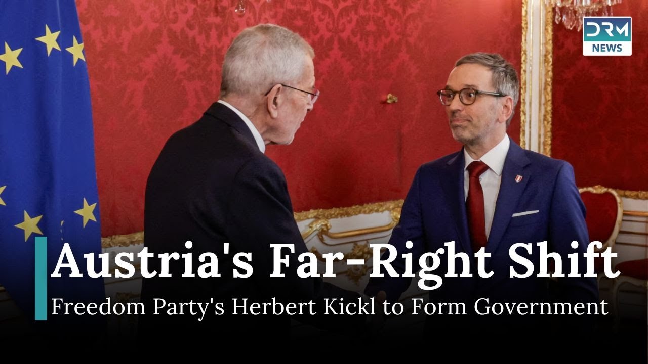 Freedom Party's Herbert Kickl to Form Government In Austria | News Today | DRM News | AC14